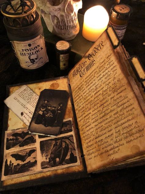 Having a book of shadows is more important than the form the book comes in. Book of Shadows/Grimoire/Spellbook Printable Junk Journal ...
