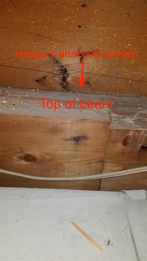 Floor How To Repair A Beam Of Structured 2x10s Home Improvement