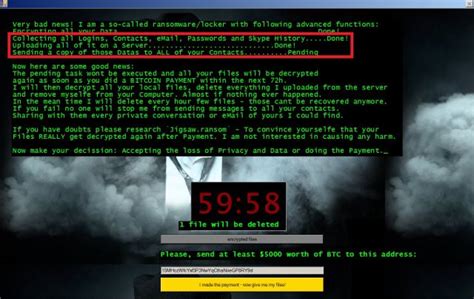 Meet Jigsaw The Ransomware That Taunts Victims And Offers Live Support