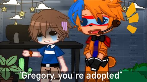“gregory Youre Adopted” Ft Glamrock Freddy And Gregory Fnaf Sb