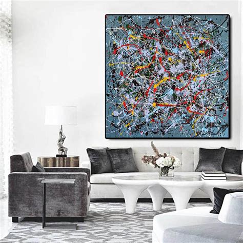 Extra Large Canvas Art Original Abstract Oil Painting Etsy Extra
