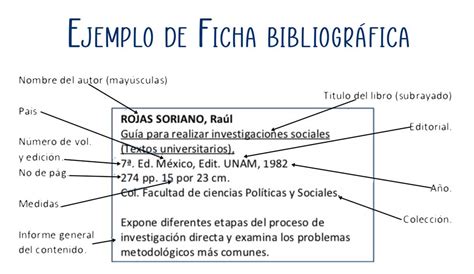 Ficha Bibliográfica Qué Es Y Medidas De La Ficha Bibliográfica Spym
