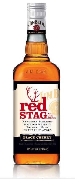 Jim Beam Red Stag Black Cherry Mixed With Ginger Ale And A