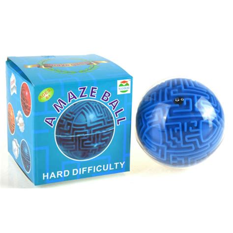 Buy Topways Maze Ball Toy Mini 3d Magic Maze Ball Marble Bead