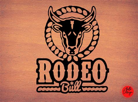 Rodeo Svg Bull Head Svg Western Rodeo Cowboy Bull Svg Cut Etsy