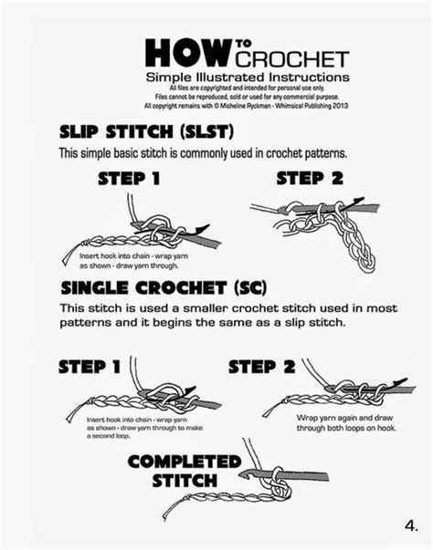 Even if you've never held a crochet hook, you can learn some basic crochet stitches to familiarize yourself with the craft. Image result for Printable Basic Crochet Stitches | Slip ...