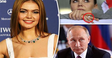 Is Vladimir Putin Secretly Married Russian Leaders Lover Wears Wedding Ring In Public