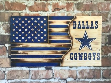 Dwell with dignity's largest annual benefit, thrift studio, now. Dallas cowboys flag | wood flag | football | home decor ...