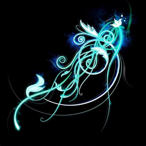 Teal Swirls Neon Wallpaper Neon Neon Backgrounds