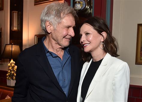 Pics Loved Up Calista Flockhart And Harrison Ford At Party