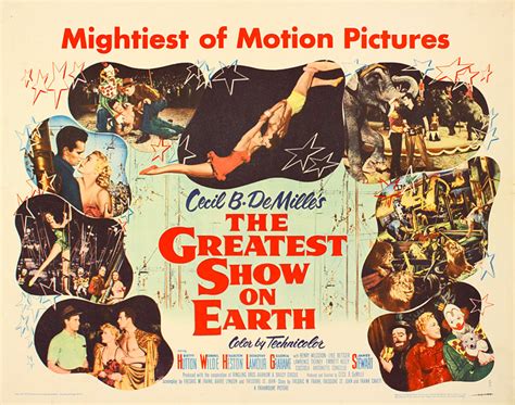 The Greatest Show On Earth Original 1952 Us Half Sheet Movie Poster Posteritati Movie Poster