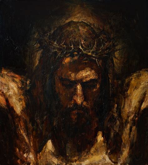 Crucifixion The Passion Of The Christ On Behance Jesus Painting