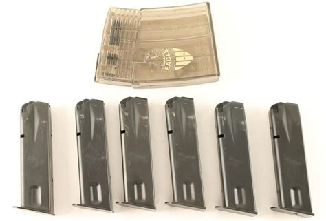 Collection Of 6 Sig Sauer P226 9mm Magazines