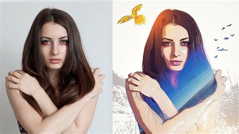 Cool Lighting Portrait Photoshop Effects Tutorial Applet Orchard