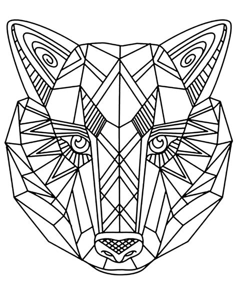 You can leave the ground white to make it seem like snow. Wolf 1 - Wolves Adult Coloring Pages