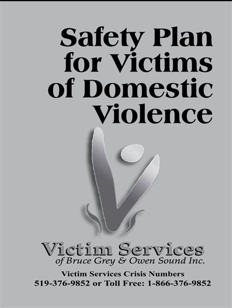 Safety Plan For Victims Of Domestic Violence Thewomenscentre Fill