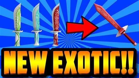 All Code Knives Will Give You This New Exotic Roblox Assassin