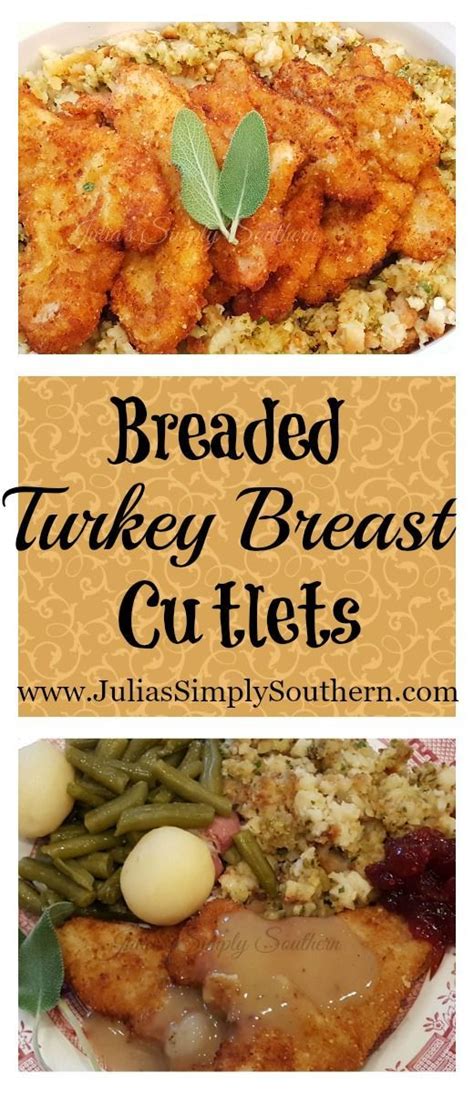 Breaded Turkey Cutlets Easy Fried Baked Best Recipes Southern
