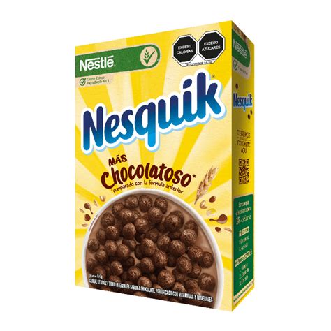 Cereal Nesquik Ahora Más Chocolatoso Cereales Nestlé