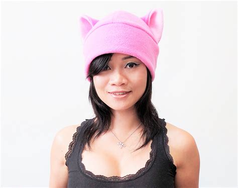 Pink Pussy Hat Pussy Hat Pussy Cat Hat Pink Pussy Hats Etsy