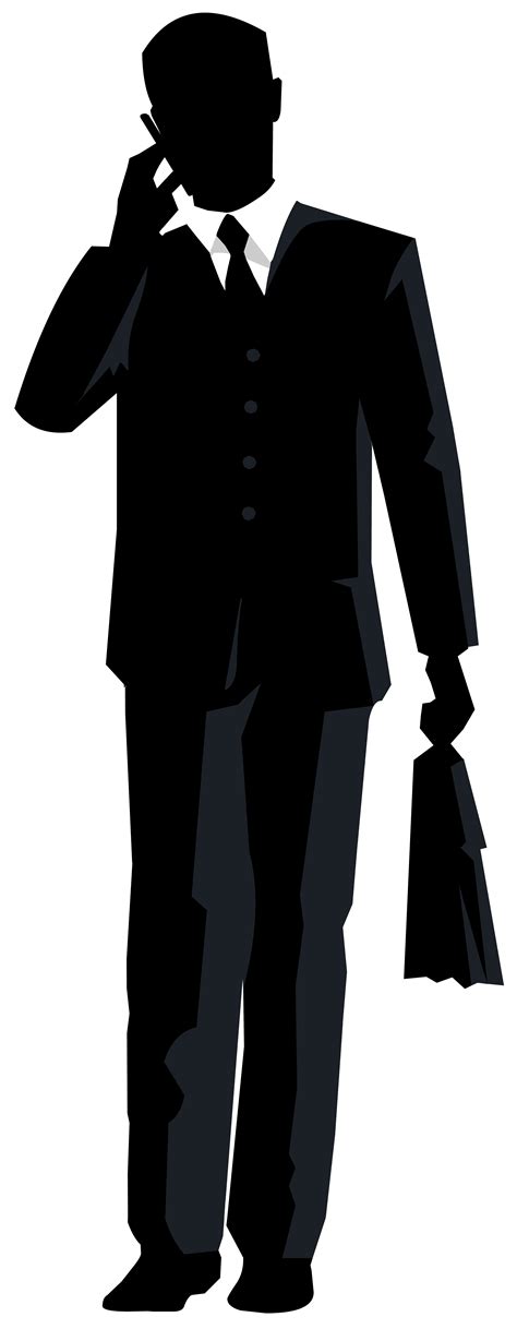 Suit Silhouette Png Free Logo Image