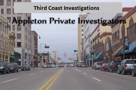 To quickly find the desired branch of the bank state farm in the city of appleton in wisconsin, start typing the address or phone number below. Appleton WI Private Investigators, Ryan Adam InvestigationsRAI