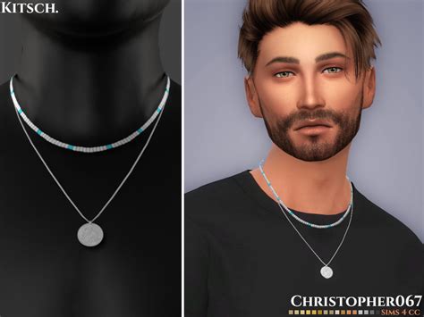 The Sims Resource Kitsch Necklace Male Christopher067
