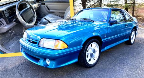 New 35 Mile 1993 Ford Mustang Svt Cobra Is One Foxy Lady Thats Still