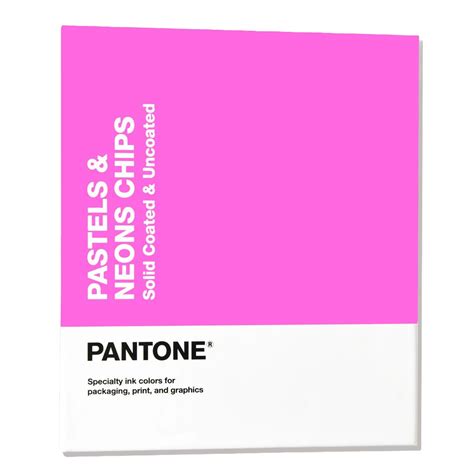 Pantone Pastels And Neons Chips Coated And Uncoated