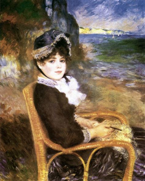 Le Muse Pierre Auguste Renoir In Riva Al Mare 1883 Metropolitan
