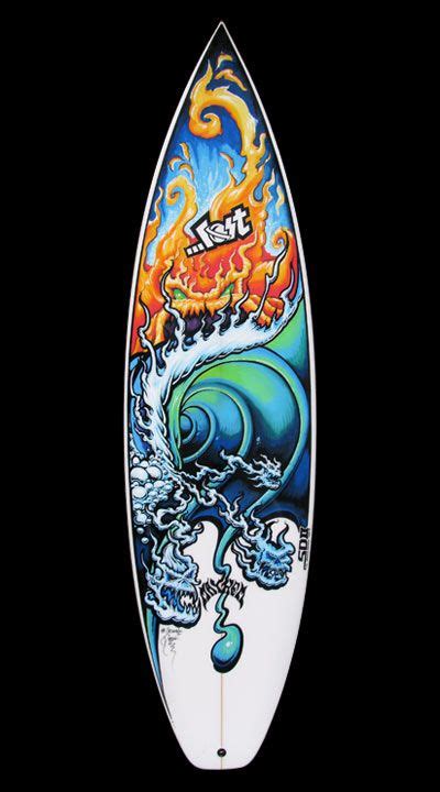 Surfboards Drew Brophy Surf Lifestyle Artist Surfboard Art