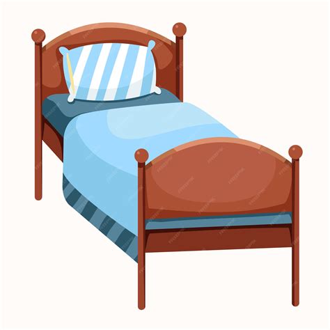 Premium Vector Illustrator Of Bed Isolated