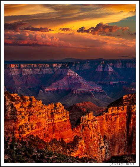 Sunset North Rim Grand Canyon Focal World