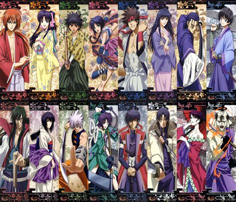 Rurouni Kenshin Characters By Narusailor On Deviantart