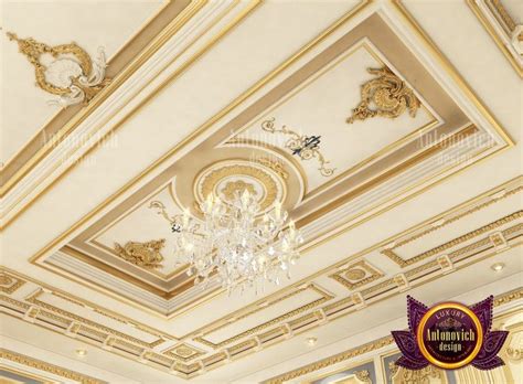 Classical Ceiling Gypsum Decor Luxury Interior Classical Interior