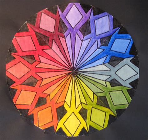 Color Wheel Drawing Ideas ~ Creative Color Wheel Drawings Inspiration