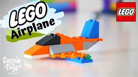 How To Build A Simple Lego Airplane In 2 Minutes Kids Diy Youtube