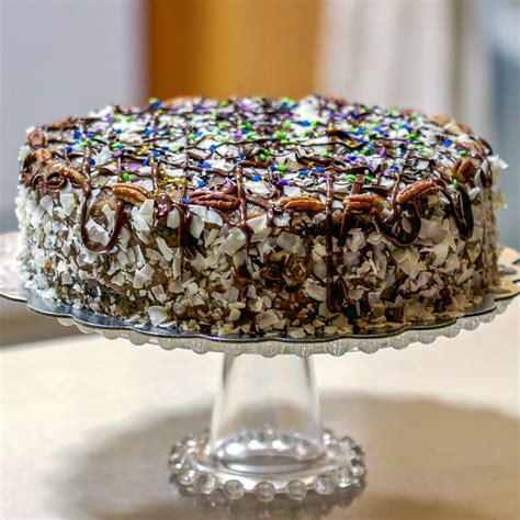 Easy german chocolate cake recipe with cake mix, homemade with simple ingredients. Best Homemade German Chocolate Cake