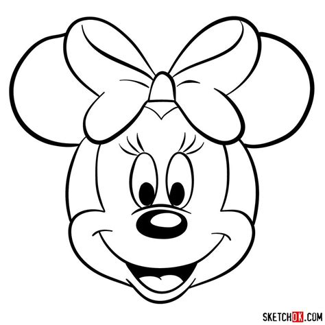 Let S Make One More Drawing Of Minnie Mouse In This Short Steps Guide You Will Learn How To