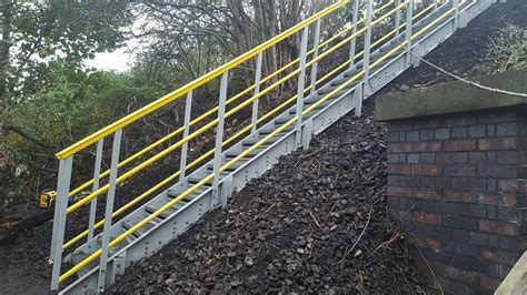 Embankment Steps And Grp Staircases For Access Evergrip