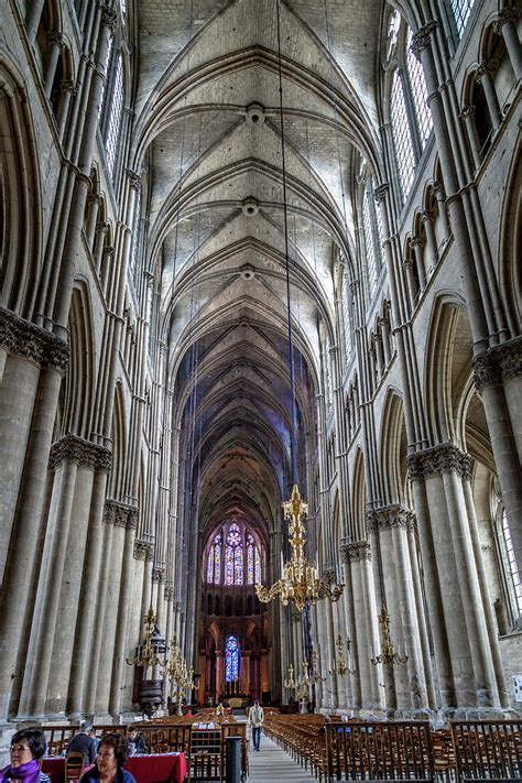 The Nave Of Reims Cathedral Photograph By W Chris Fooshee Fine Art