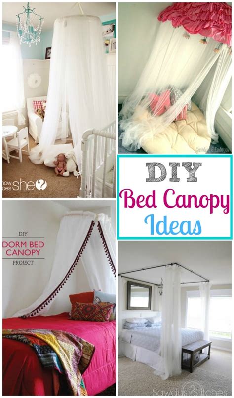 A Diy Bed Canopy Round Up Design Dazzle
