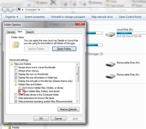 How To Show Hidden Files In Computer How To View Hidden Files In