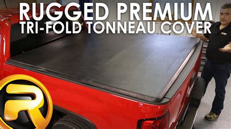 How To Install The Rugged Premium Tri Fold Tonneau Cover Youtube