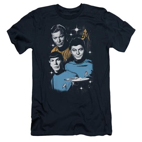 Star Trek All Star Crew Graphic Tee Shirts Star Trek Shirt Mens