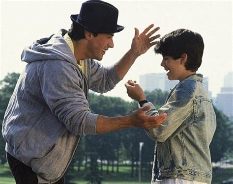 Sylvester Stallone And Sage In Rocky V Rocky Photo 39435164