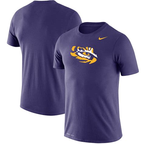 Men S Nike Purple Lsu Tigers School Logo Legend Performance T Shirt