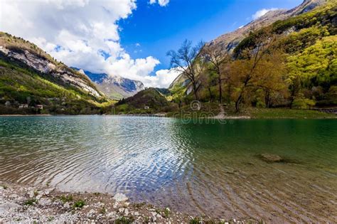Turquoise Lake In The Mountains Stock Photo Image Of Outdoors