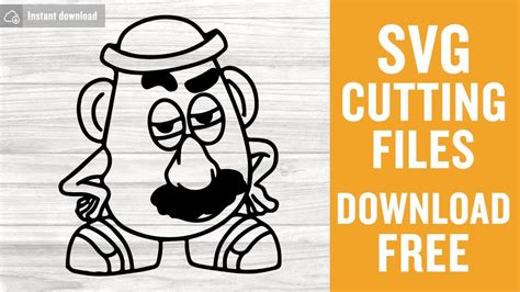 Cricut Mr Toy Story Svg Potato Head Svg Silhouette Morikuma3776