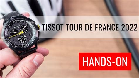 hands on tissot t race cycling tour de france 2022 t135 417 37 051 00 youtube
